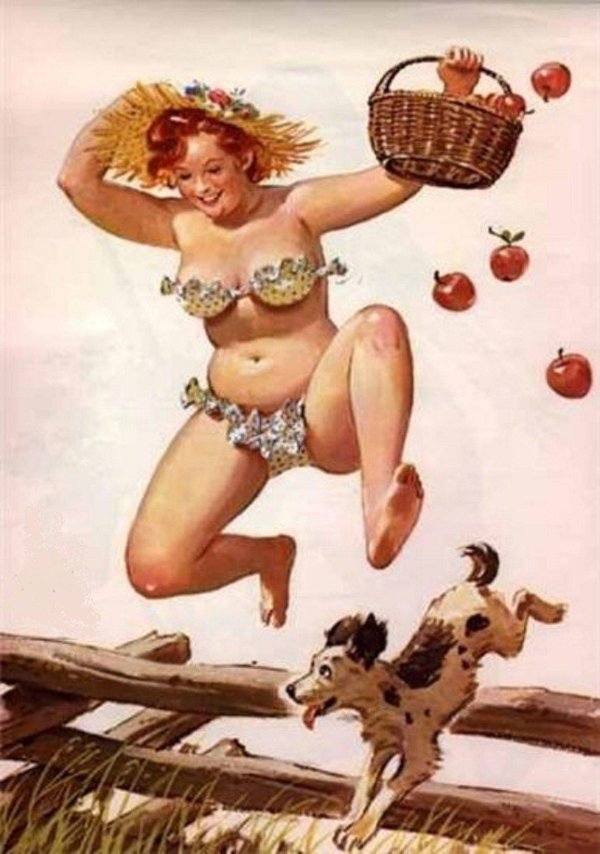 Смешные девушка