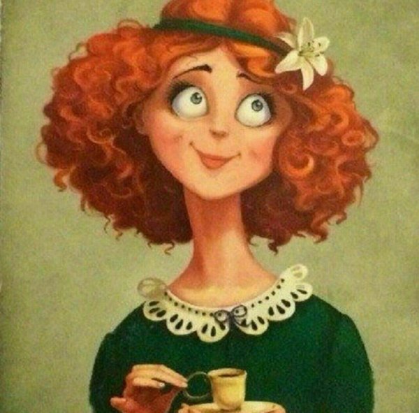 Смешные девушка