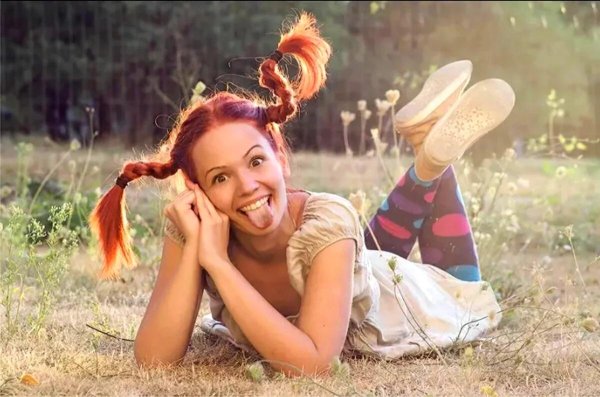 Смешные девушка