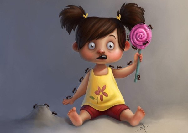 Смешные девушка