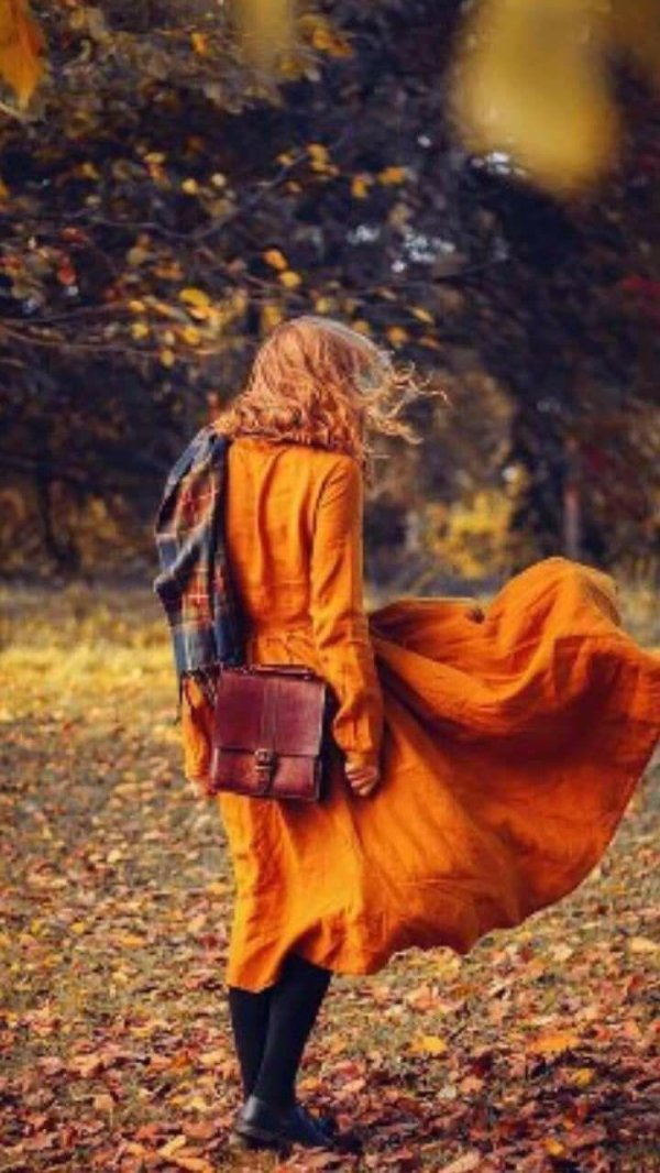 Девушка осень