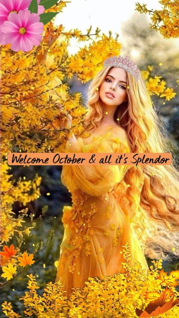 Девушка осень