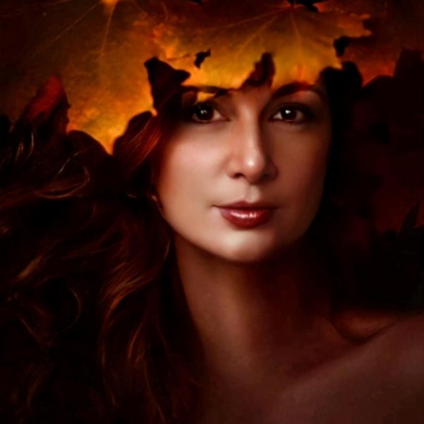 Девушка осень