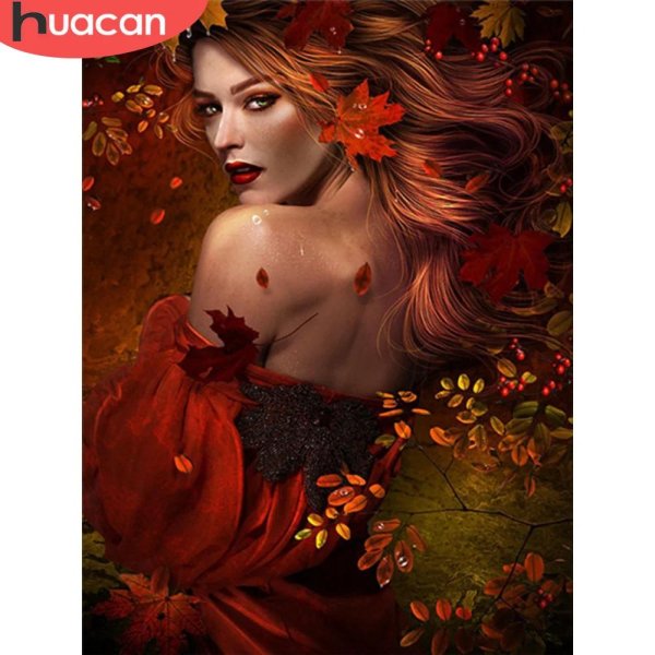 Девушка осень