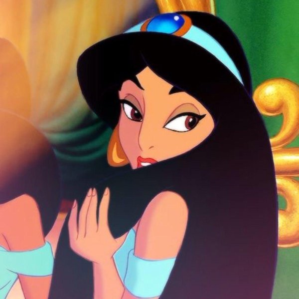 Девушка мультик