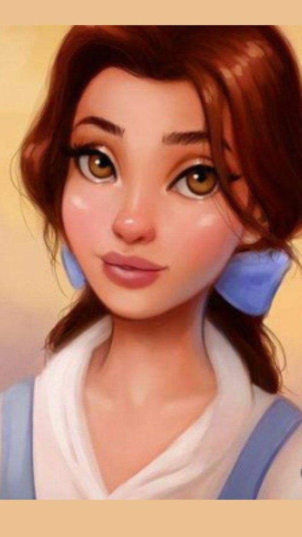 Девушка мультик