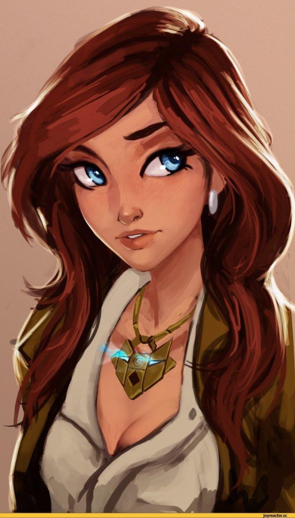 Девушка мультик