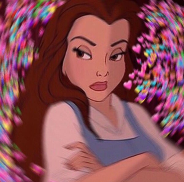 Девушка мультик