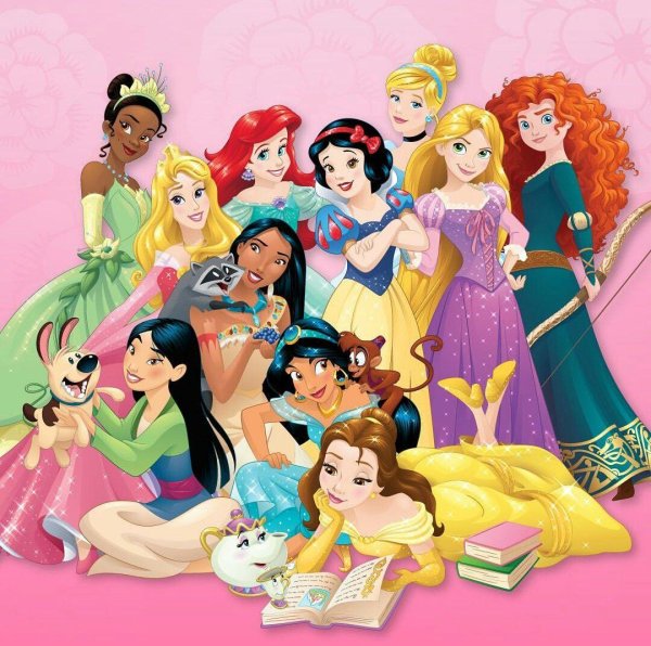 Девушка мультик