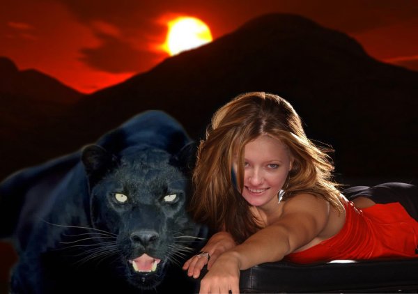 Пантера девушка