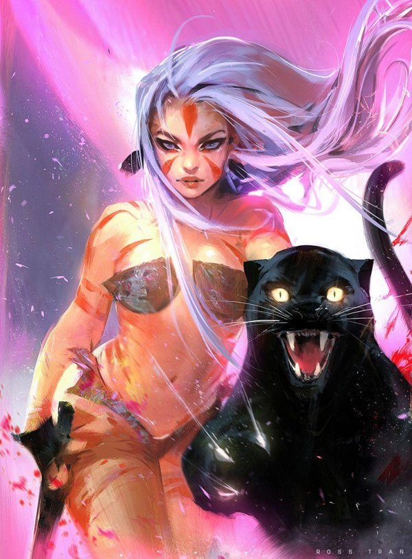 Пантера девушка