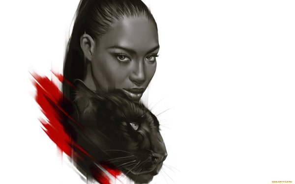 Пантера девушка