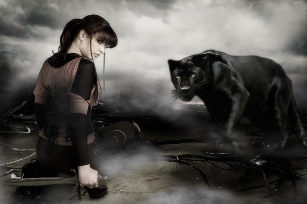 Пантера девушка