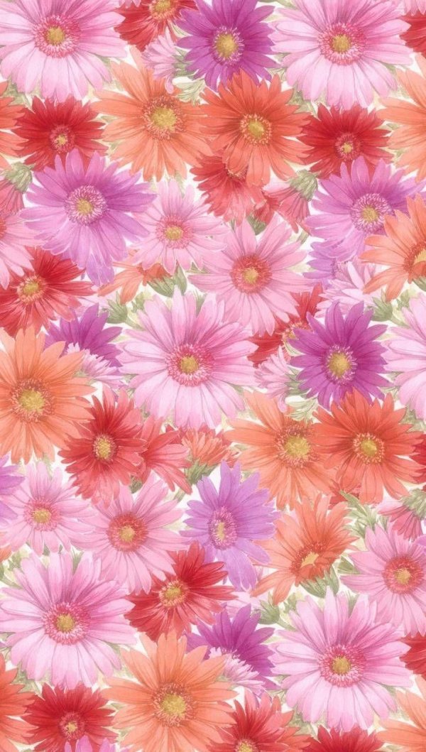 цветочные фоны