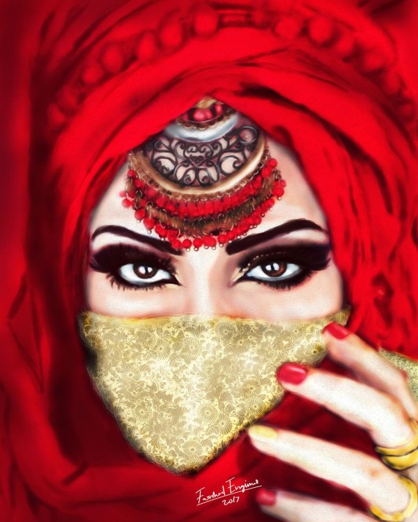 С арабскими девушками