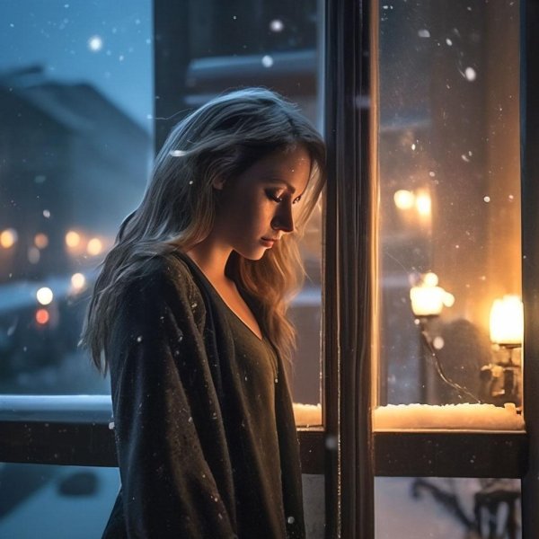 Девушка у окна