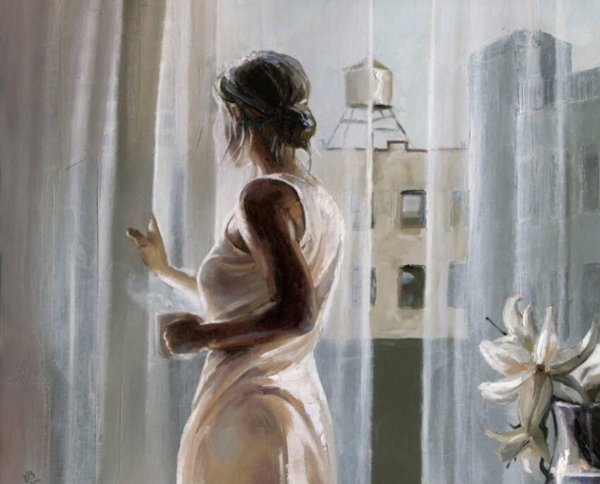 Девушка у окна