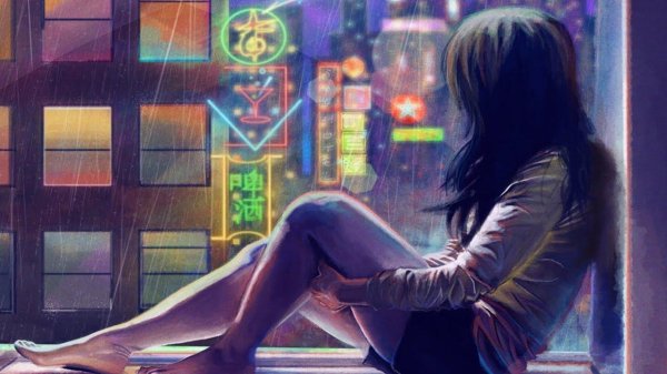 Девушка у окна