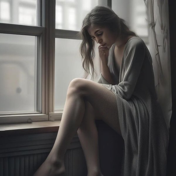 Девушка у окна