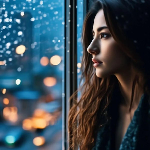 Девушка у окна
