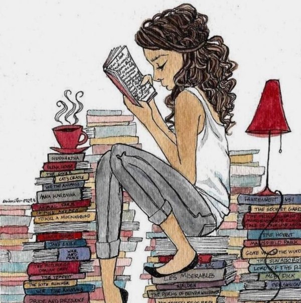 Девушка с книгой