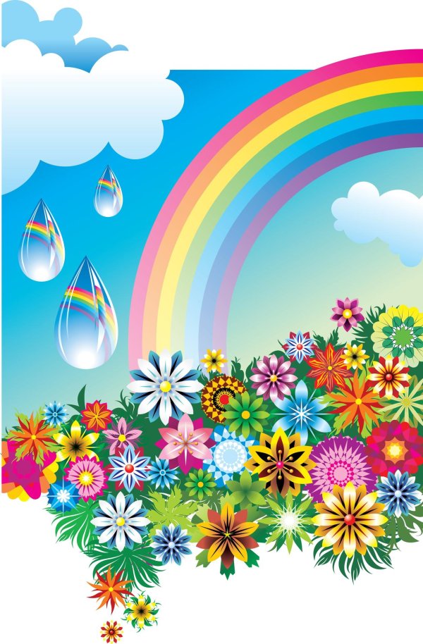 разноцветное лето