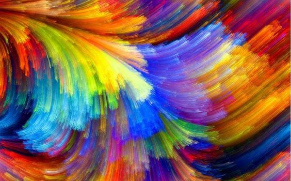 абстракция яркая