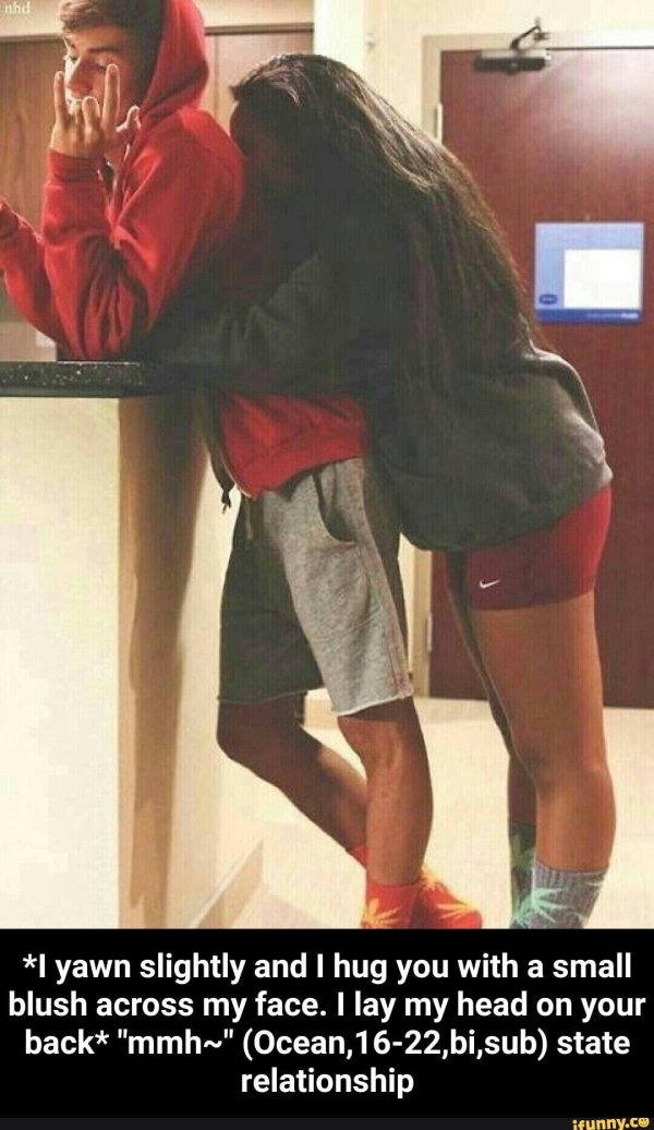 Парень и девушка обнимаются без лица