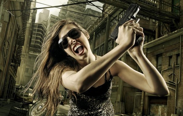 Безумно девушка