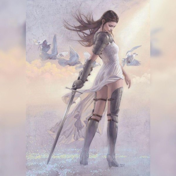 Девушка воин