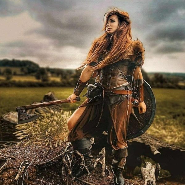 Девушка воин