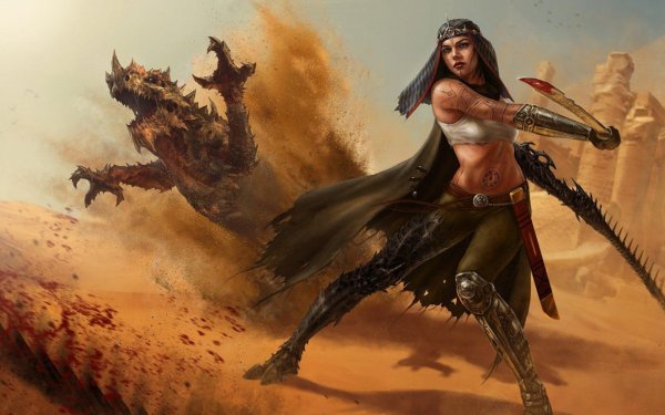 Девушка воин