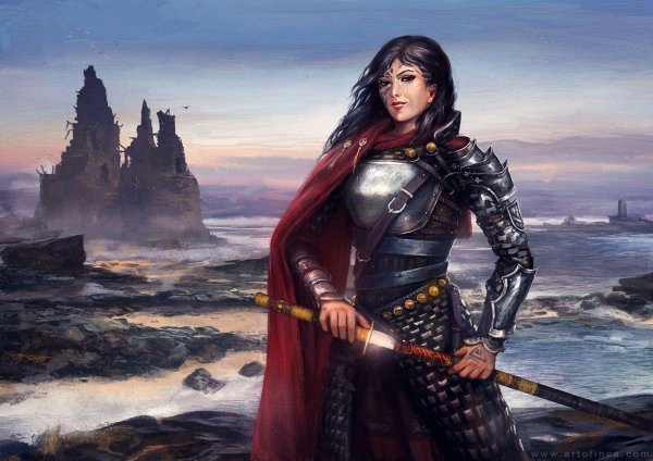 Девушка воин