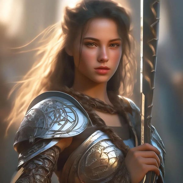 Девушка воин