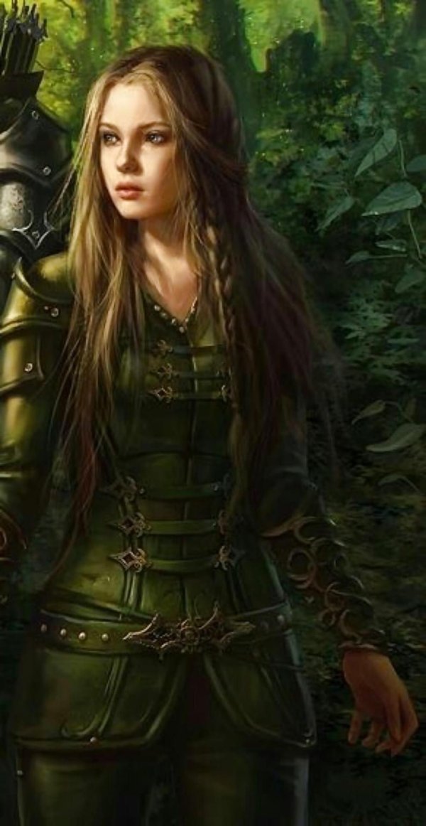 Девушка воин