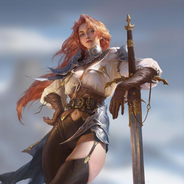 Девушка воин