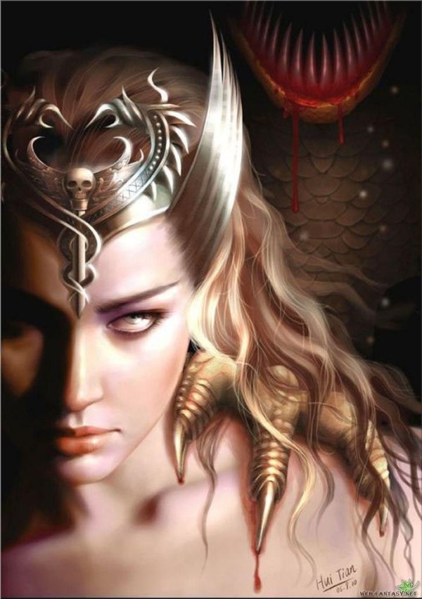 Девушка воин