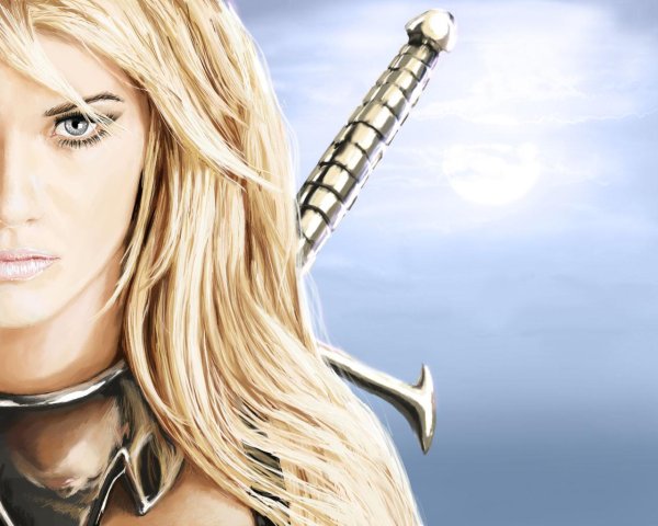 Девушка воин