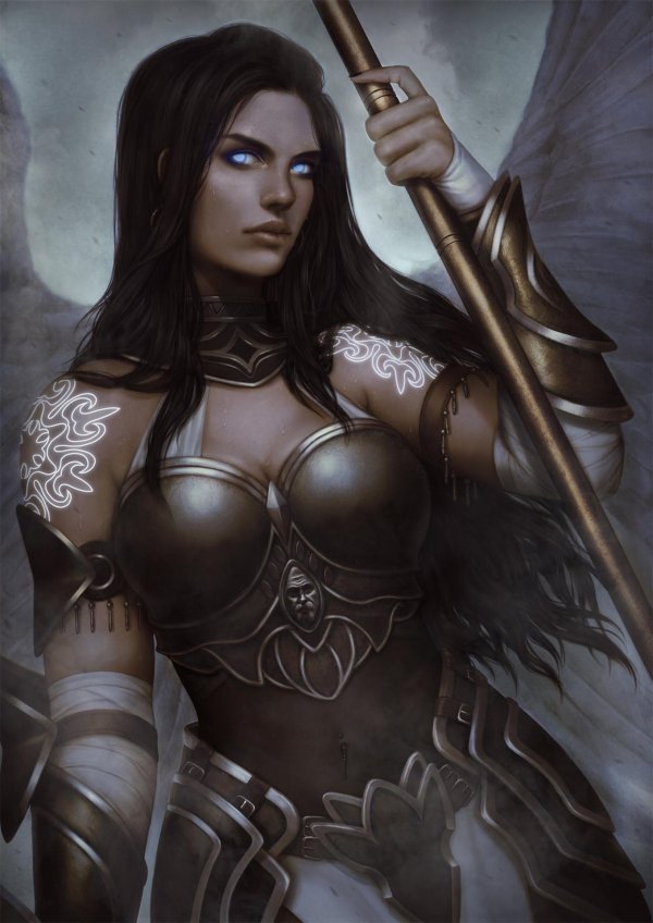 Девушка воин