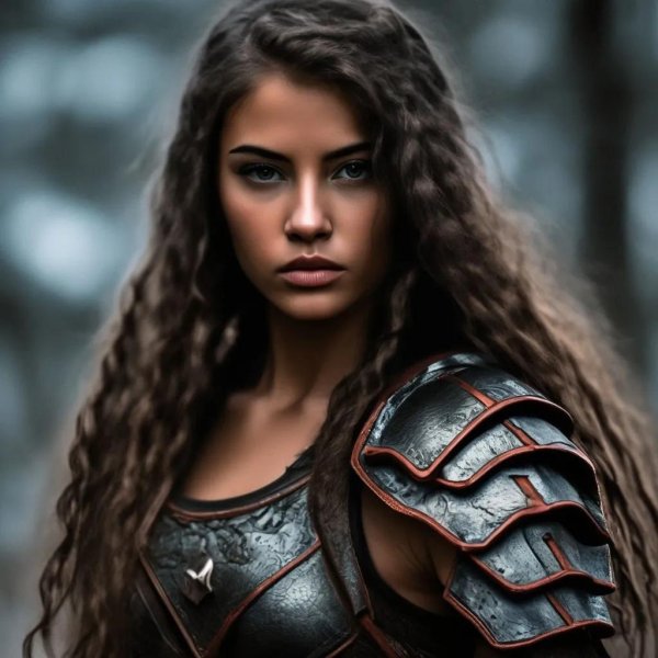 Девушка воин