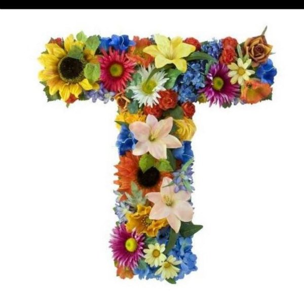 цветочный алфавит