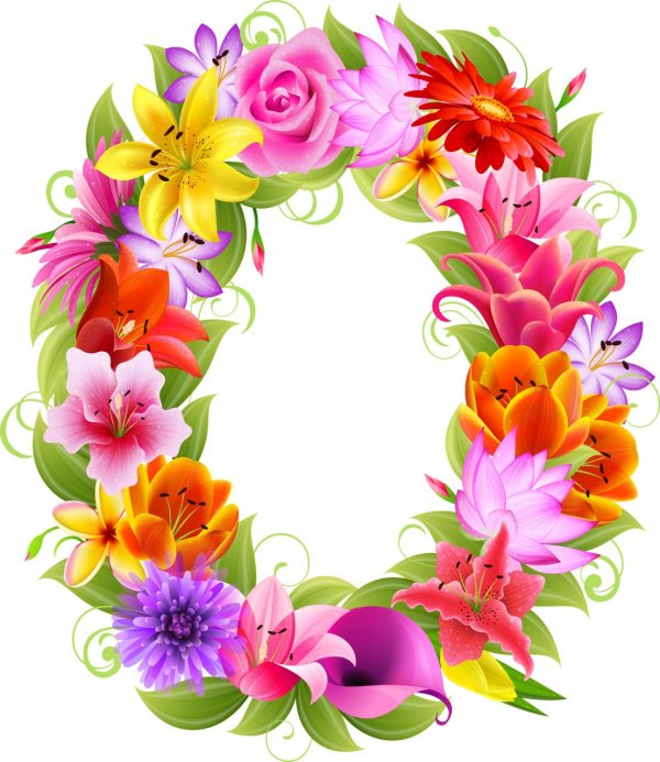 цветочный алфавит