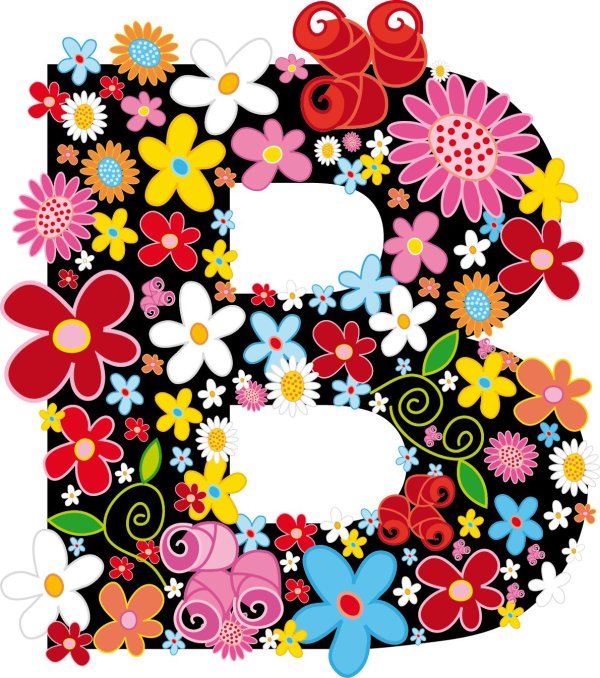 цветочный алфавит