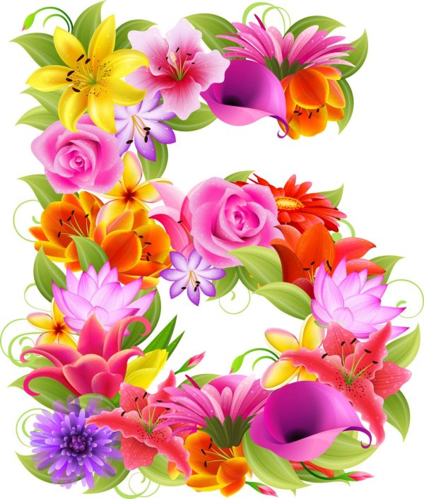 цветочный алфавит