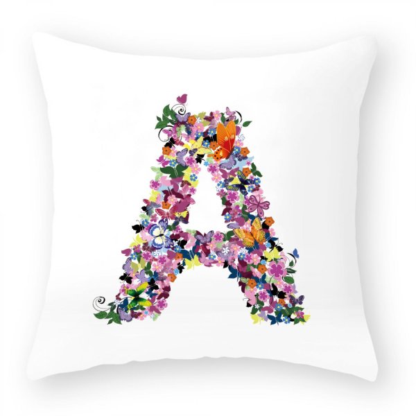 алфавит из цветов