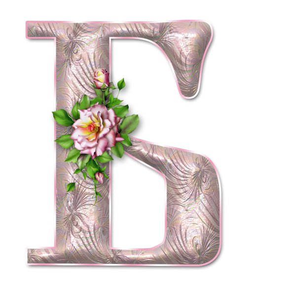 цветочный алфавит