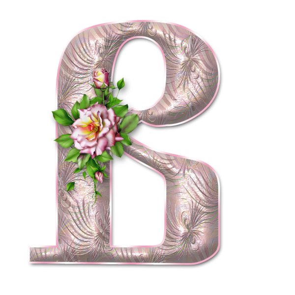 цветочный алфавит