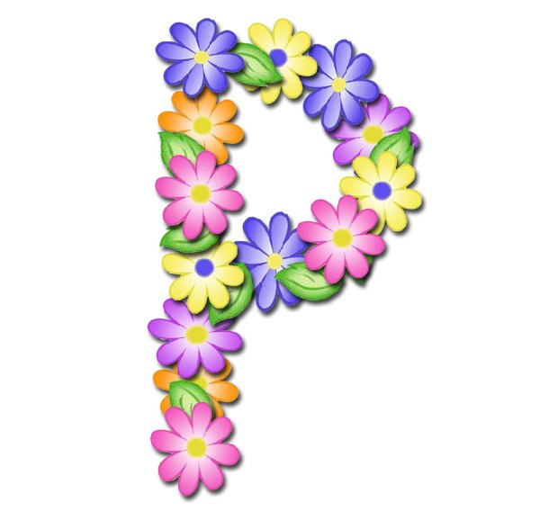 цветочный алфавит