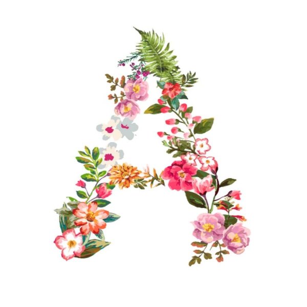 цветочный алфавит