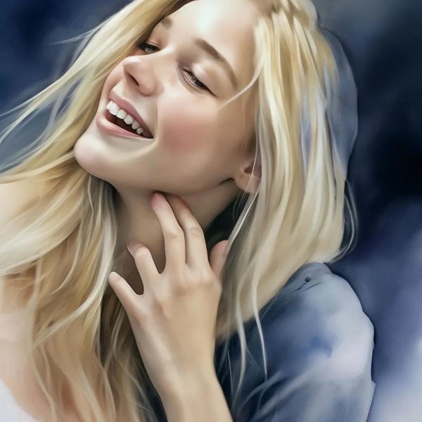 Девушка задумалась